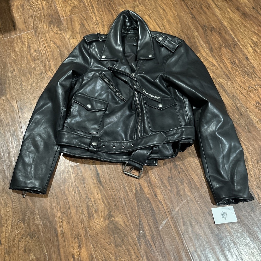 BLANKNYC Zip Moto Jacket - Women's Size Medium